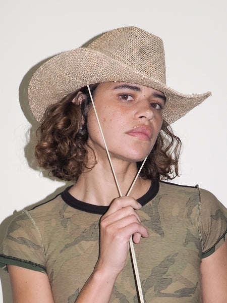 clyde Cowboy Hat in Seagrass