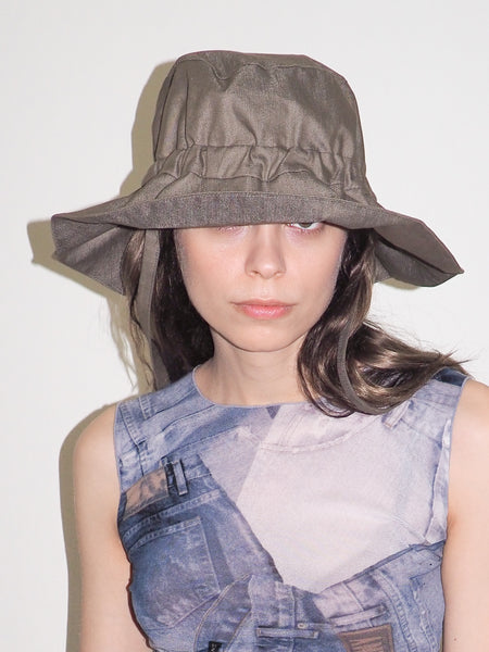 Clyde Forza Hat In Olive Denim