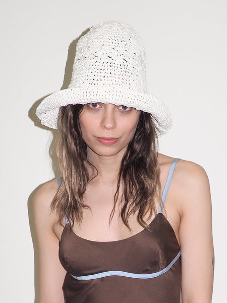 Clyde Lace Bell Hat In Cloud