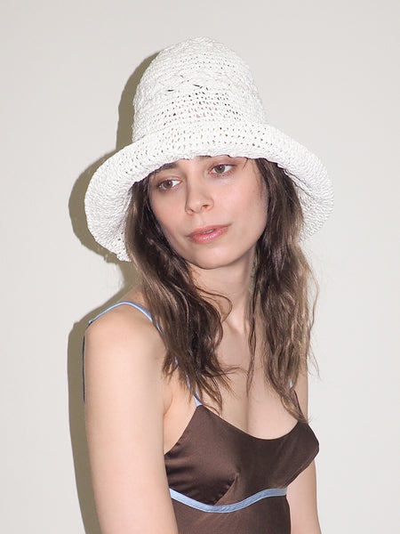 Clyde Lace Bell Hat In Cloud