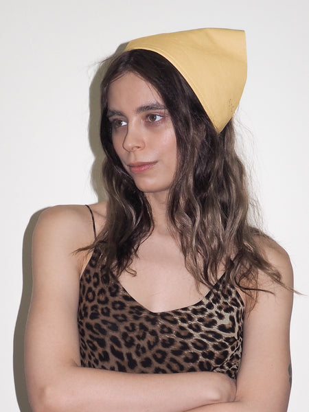 Clyde Lambskin Handkerchief In Butter
