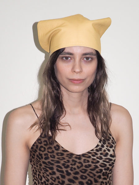 Clyde Lambskin Handkerchief In Butter
