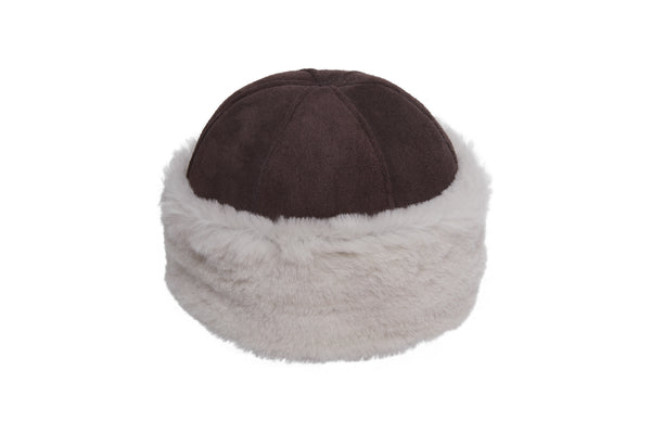 Clyde Nanaimo Hat In Earth & White Shearling