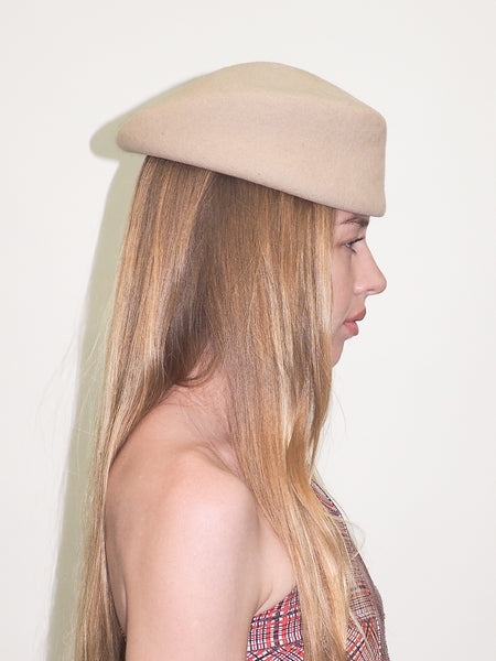 Clyde Sazy Hat In Camel Wool