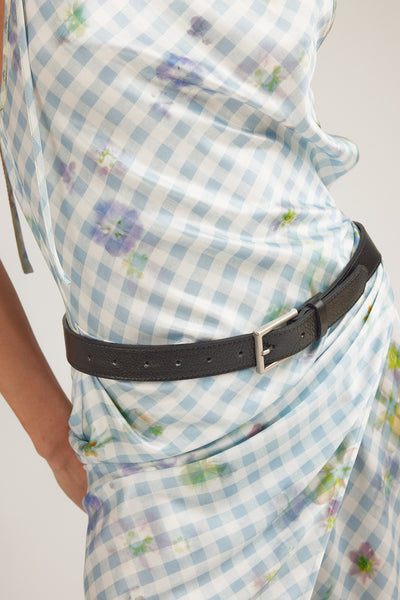 clyde Solid Belt in Black