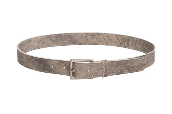Clyde Solid Belt In Stone