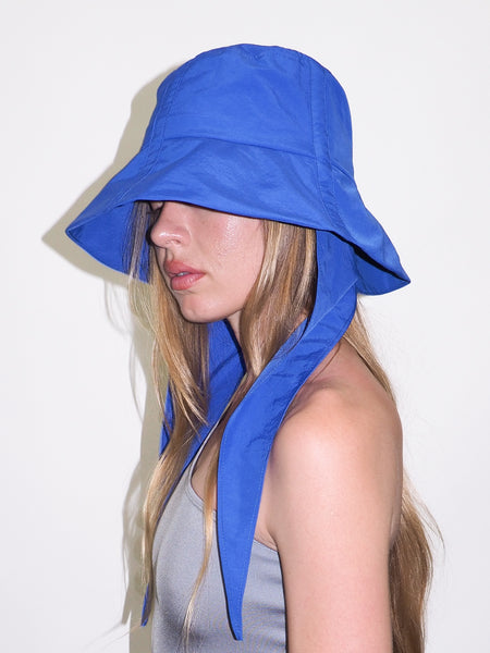 clyde Swim Bucket Hat in True Blue
