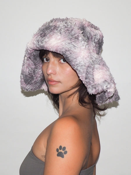 Clyde Collina Strada X Clyde Mala Hat In Lavender Plaid