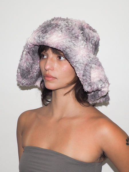 Clyde Collina Strada X Clyde Mala Hat In Lavender Plaid