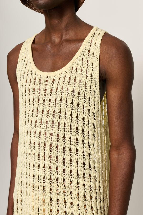 Cmmn Swdn Davit Tank Ecru Cream