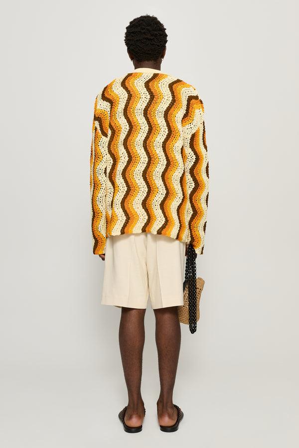 Cmmn Swdn Marshall Pleated Shorts Cream