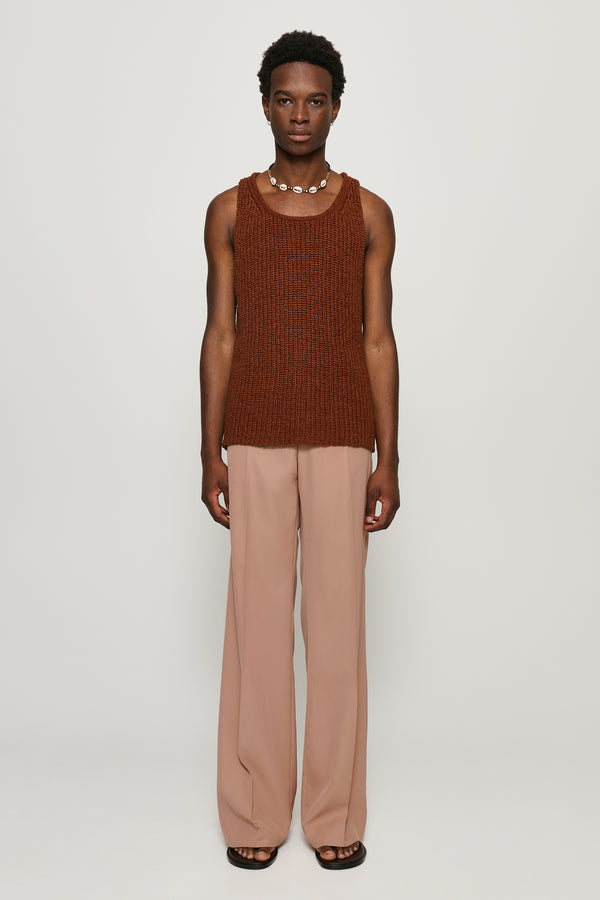 cmmn swdn Otto Wide Leg Trousers Dusty pink