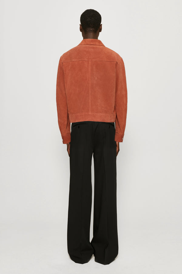 Cmmn Swdn Suede Jacket Dusty Pink Pink