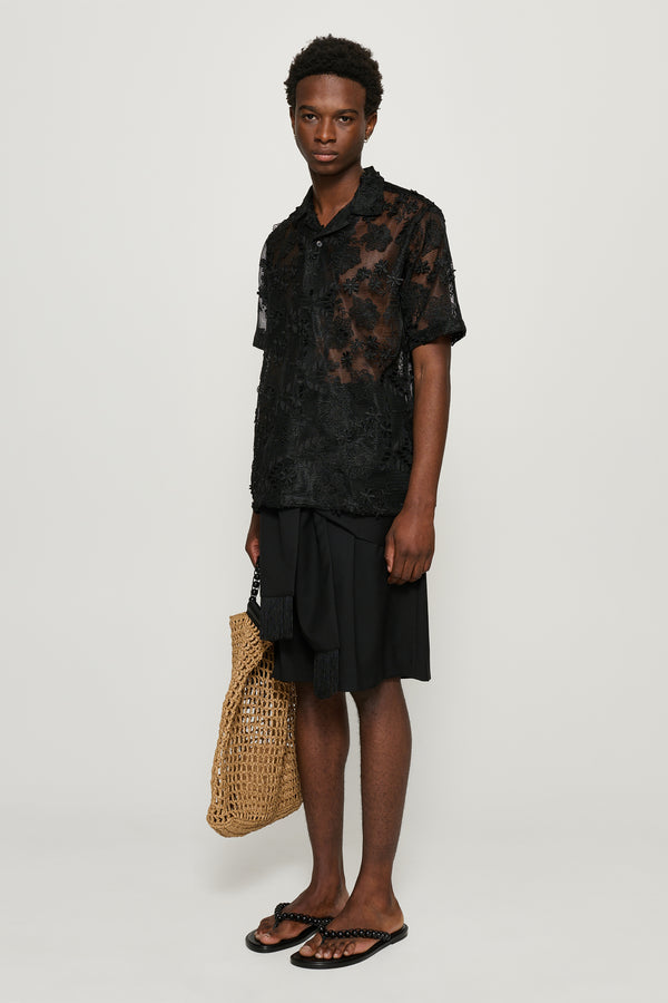 Cmmn Swdn Tailor Knot Shorts Black
