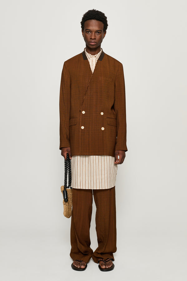 cmmn swdn Vinny Blazer Brown Brown