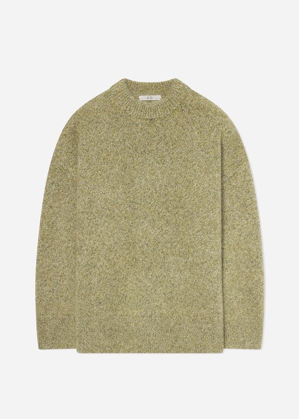 Co Boyfriend Sweater In Cashmere Mossy