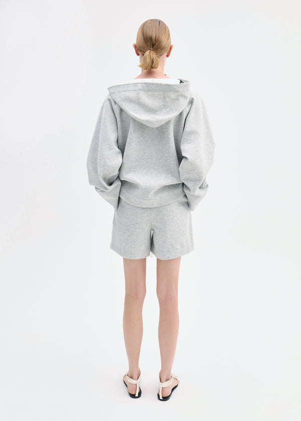 Co Combat Short In Scuba Jersey Heather Grey