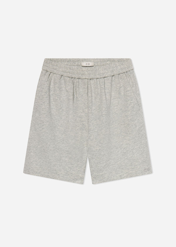 Co Combat Short In Scuba Jersey Heather Grey