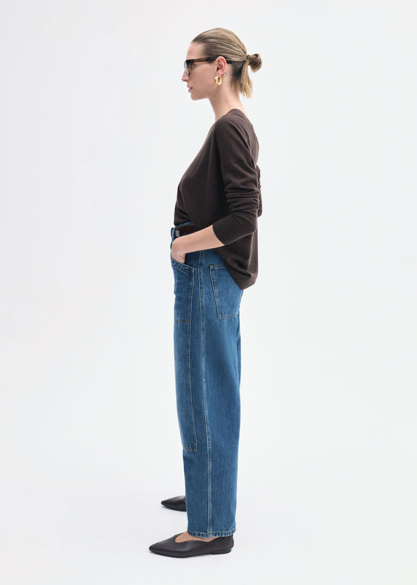 Co Denim Patch Pocket Jean Indigo