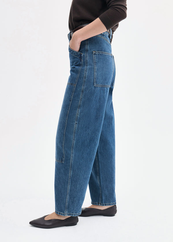 Co Denim Patch Pocket Jean Indigo
