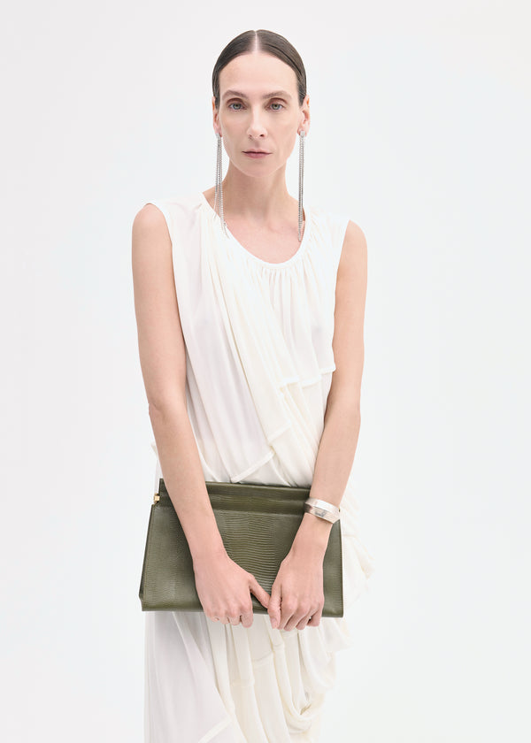 co Draped Top in Viscose Jersey Ivory
