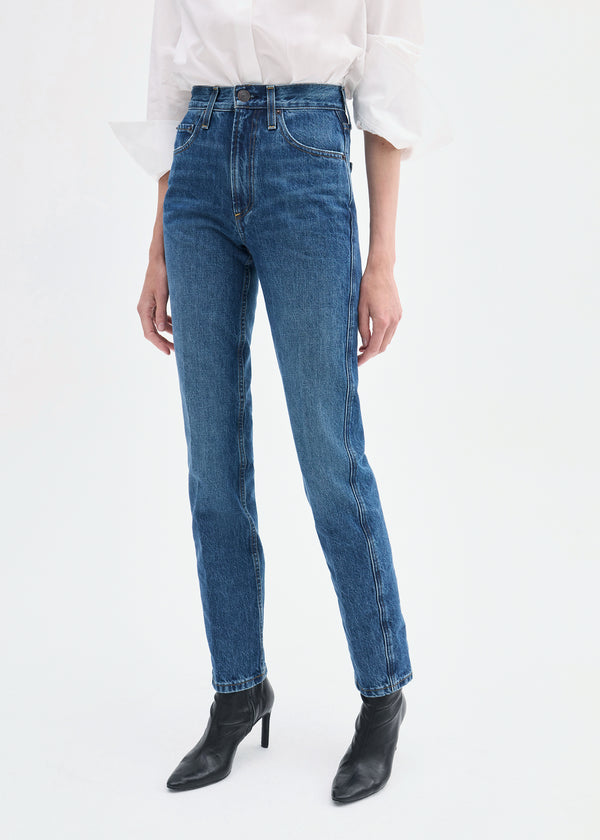 Co High Rise Jean In Denim Indigo