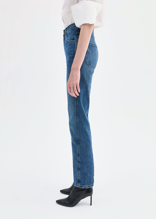 Co High Rise Jean In Denim Indigo