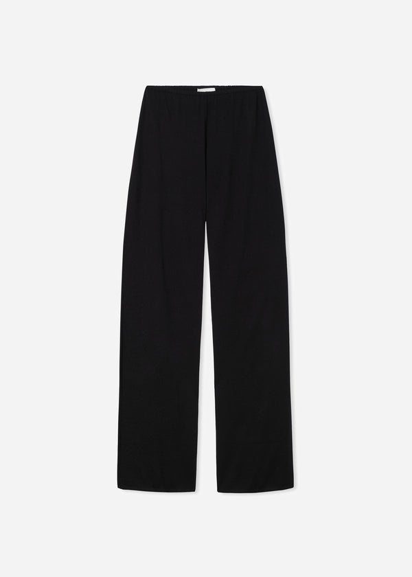 Co Pull Up Pant In Fine Cashmere Black
