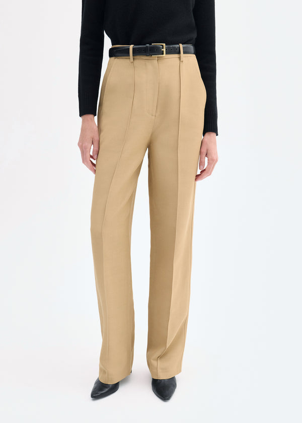 Co Straight Leg Trouser Camel