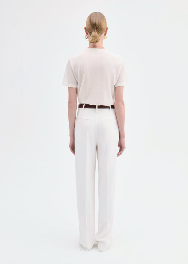 Co T-Shirt In Fine Cashmere Ivory