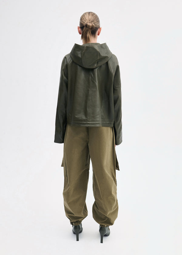 Co Workwear Pullover In Leather Olive