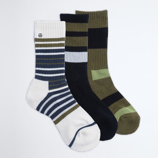 Coal The Everyday Crew Sock Three Pack