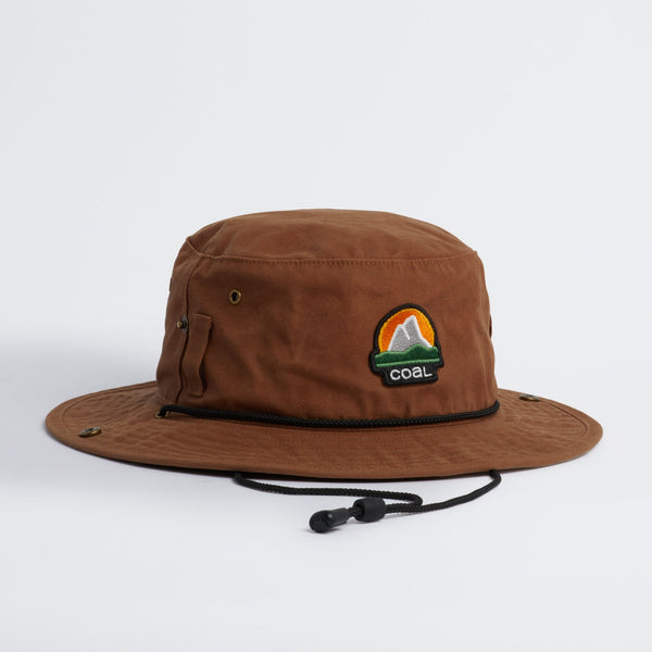 coal The Seymour Kids – Waxed Canvas Boonie Hat
