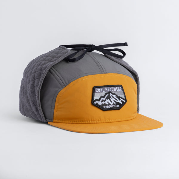 Coal The Tracker Flannel Lined 5 Panel Earflap Cap
