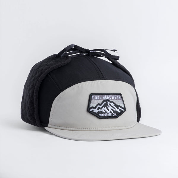 coal The Tracker Flannel Lined 5 Panel Earflap Cap