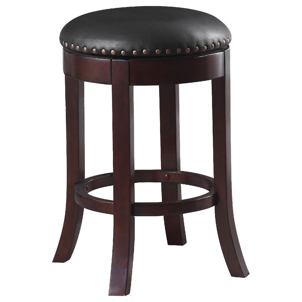 Coaster Aboushi Backless Swivel Counter Stool Brown (Set Of 2)