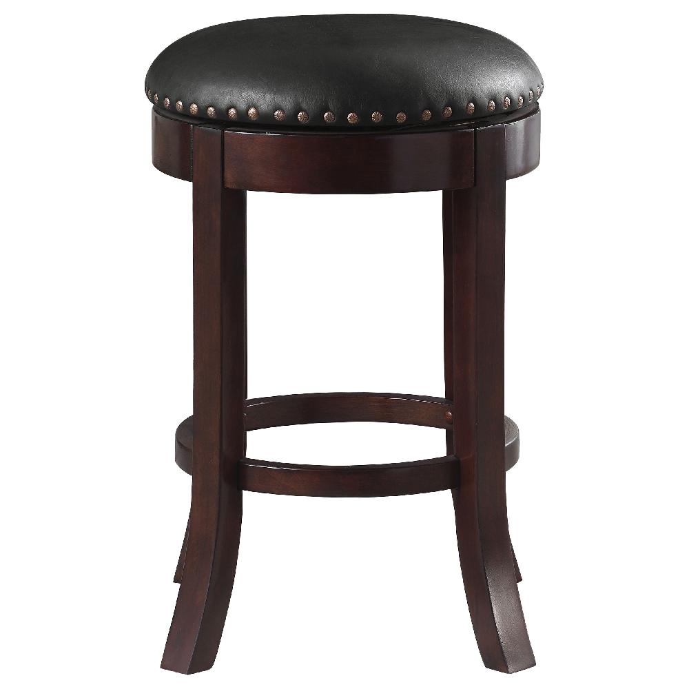 Coaster Aboushi Backless Swivel Counter Stool Brown (Set Of 2)