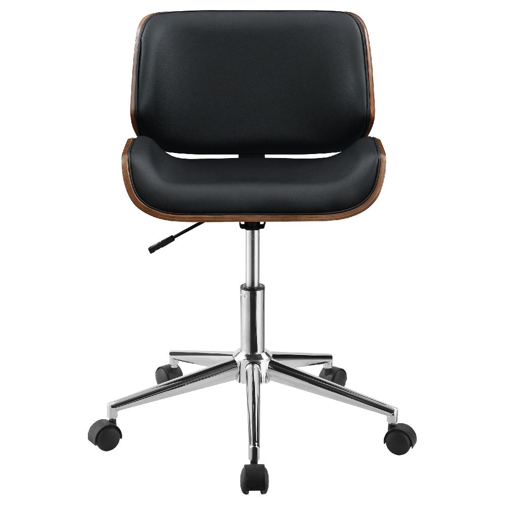 Coaster Addington Upholstered Adjustable Office Desk Chair Black