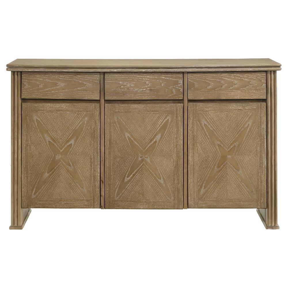Coaster Adina 3-door 59-inch Sideboard Server Distressed Light Brown