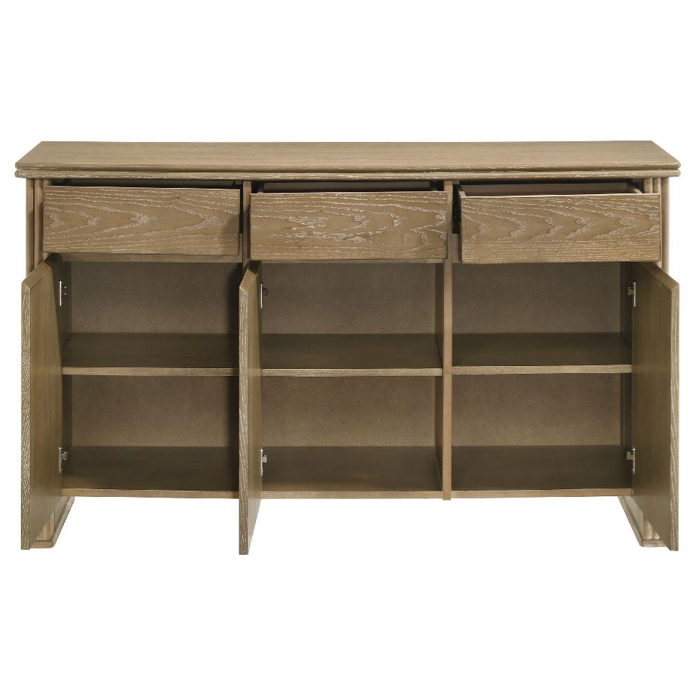 Coaster Adina 3-door 59-inch Sideboard Server Distressed Light Brown