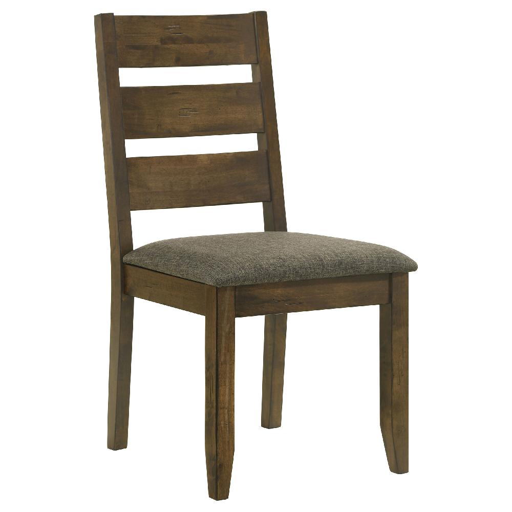 Coaster Alston Wood Dining Side Chair Knotty Nutmeg (Set Of 2)