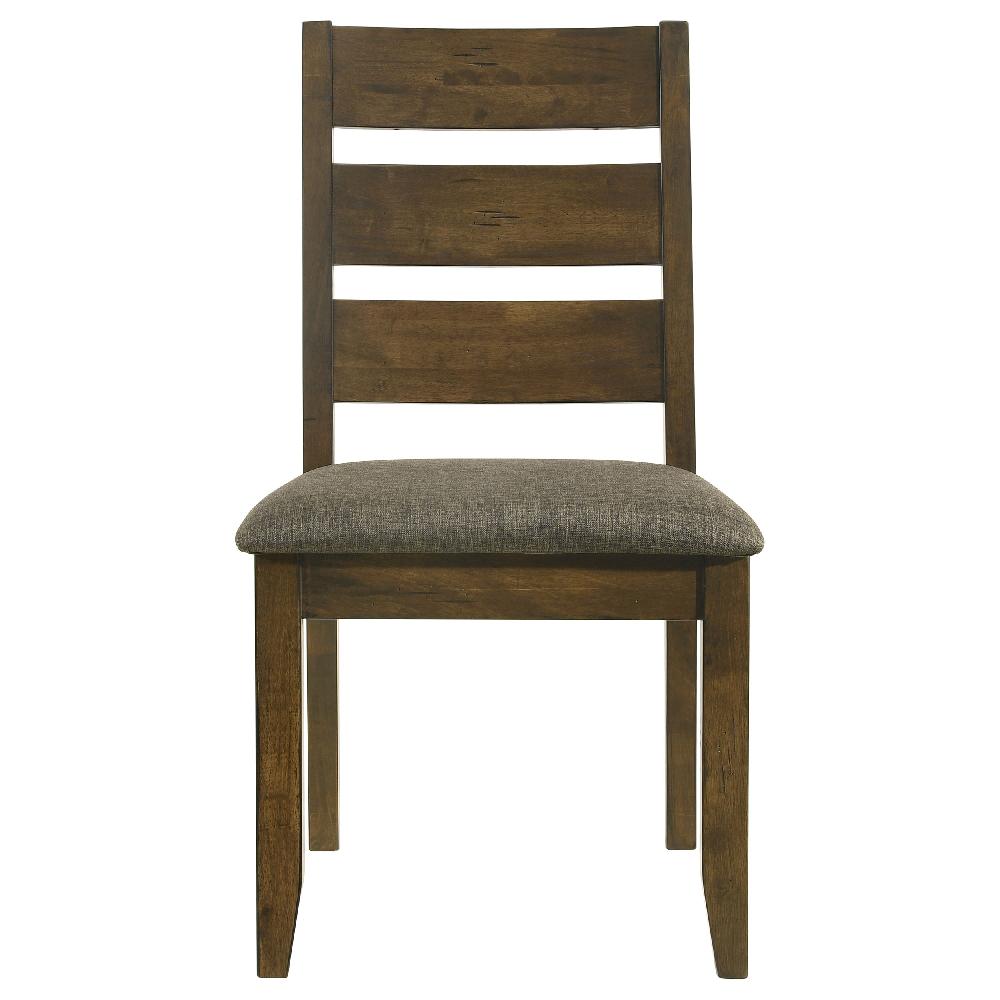 Coaster Alston Wood Dining Side Chair Knotty Nutmeg (Set Of 2)