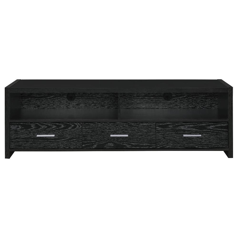 Coaster Alton 3-drawer Engineered Wood 62-inch TV Stand Black Oak