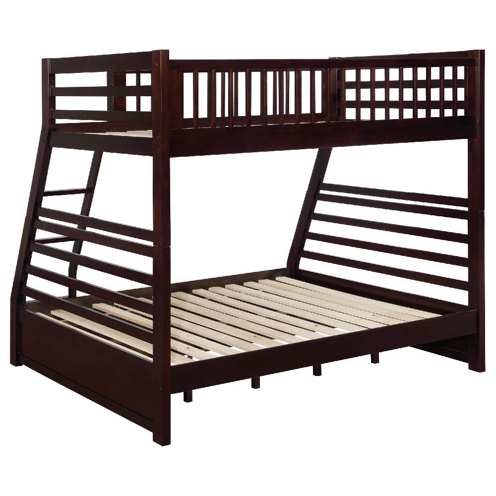 Coaster Ashton 2-drawer Wood Twin Over Full Bunk Bed Cappuccino