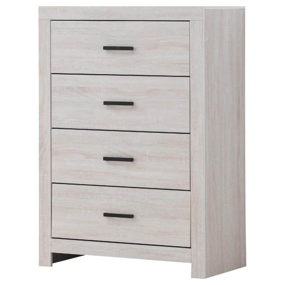 Coaster Brantford 4-drawer Bedroom Chest Coastal White