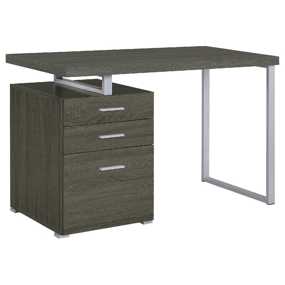 Coaster Brennan 47-inch 3-drawer Office Computer Desk Weathered Grey