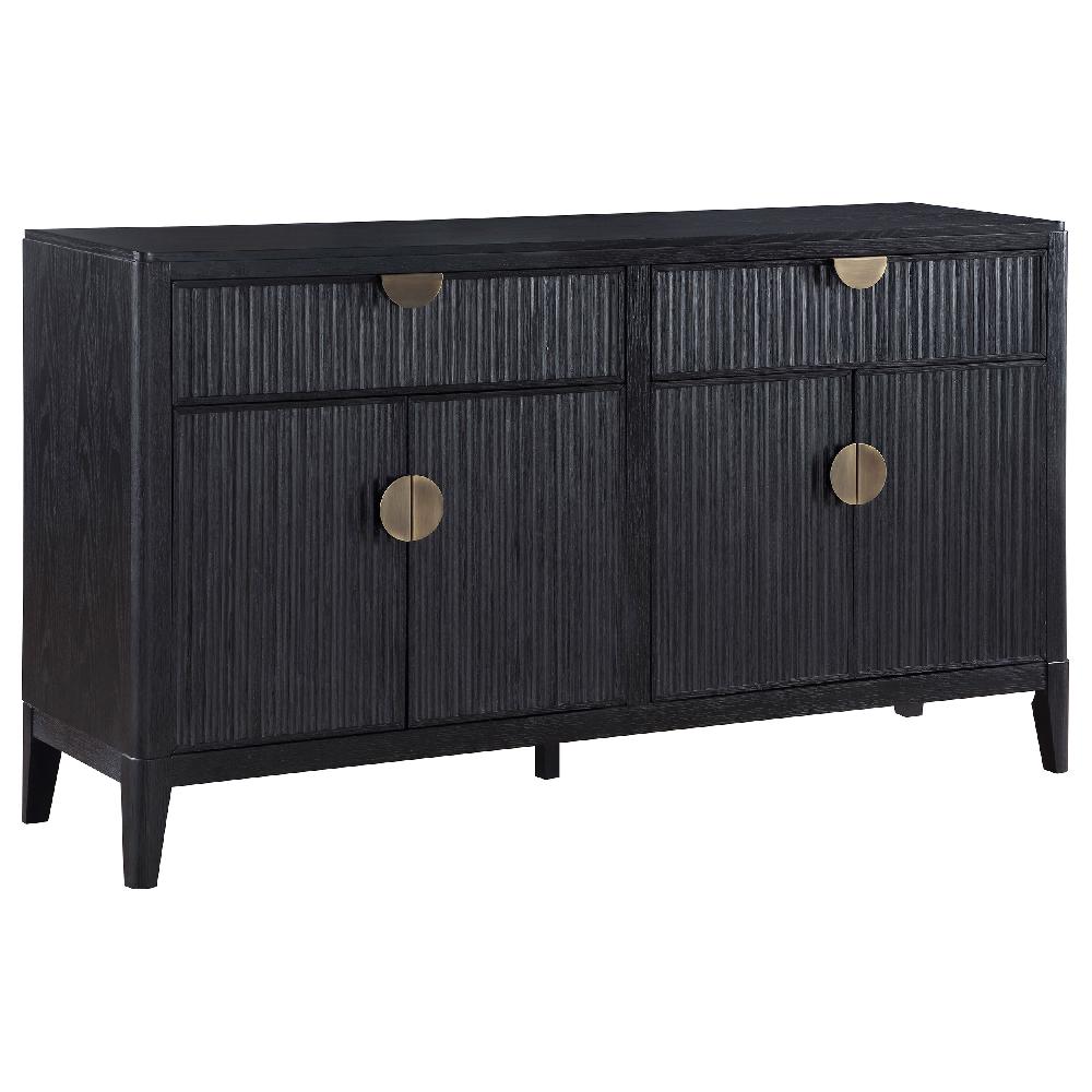 coaster Brookmead 4-door Sideboard Buffet Storage Cabinet Black