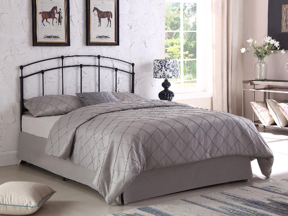 Coaster Bryant Metal Queen Or Full Open Frame Headboard Black