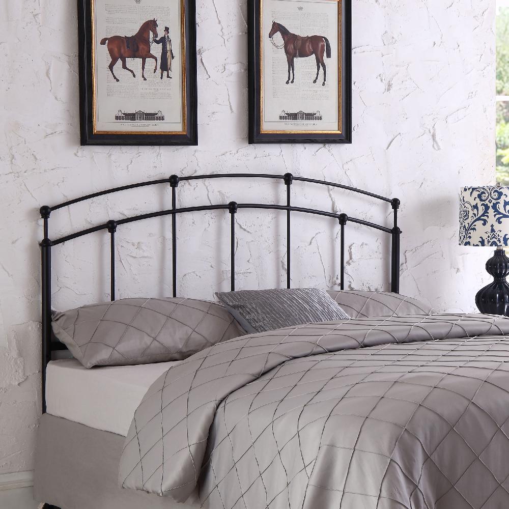 Coaster Bryant Metal Queen Or Full Open Frame Headboard Black