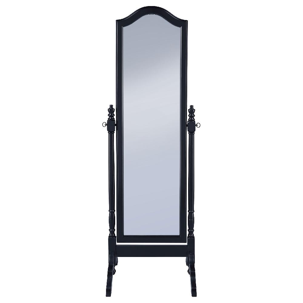 Coaster Cabot Wood Adjustable Full Length Cheval Mirror Black